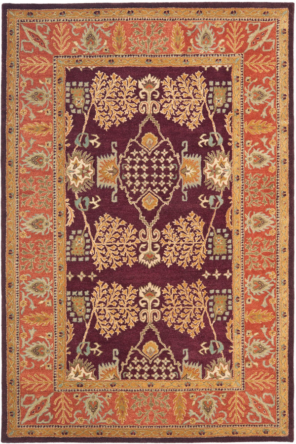 safavieh clearance bergama brg190c burgundy rug