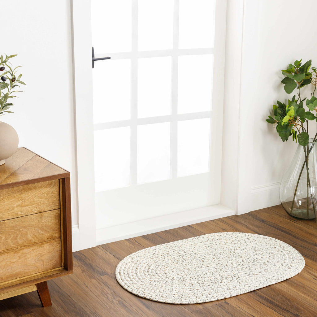 Hauteloom Bargo BRGVF Cream Machine Made Polypropylene Rug