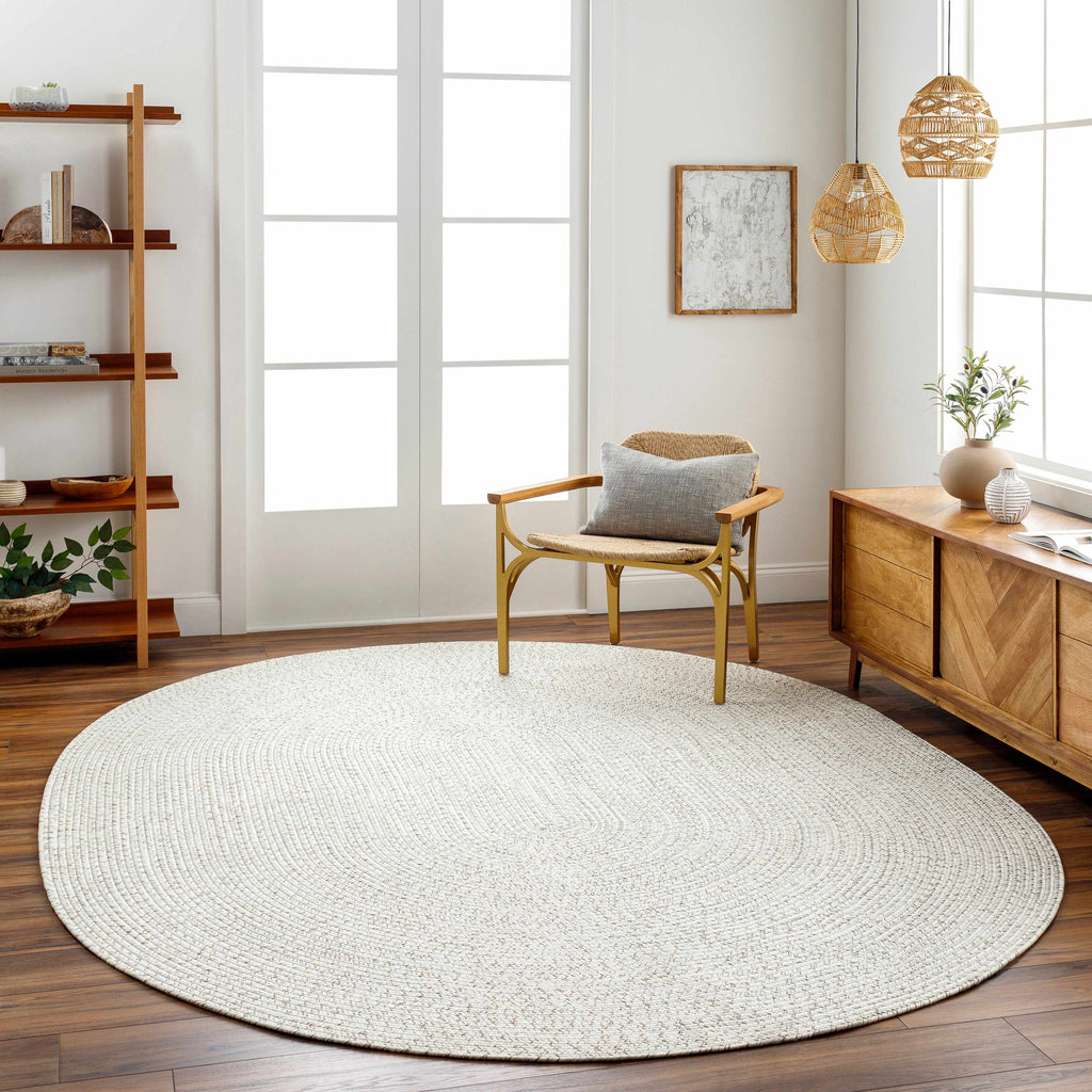 Hauteloom Bargo BRGVF Cream Machine Made Polypropylene Rug