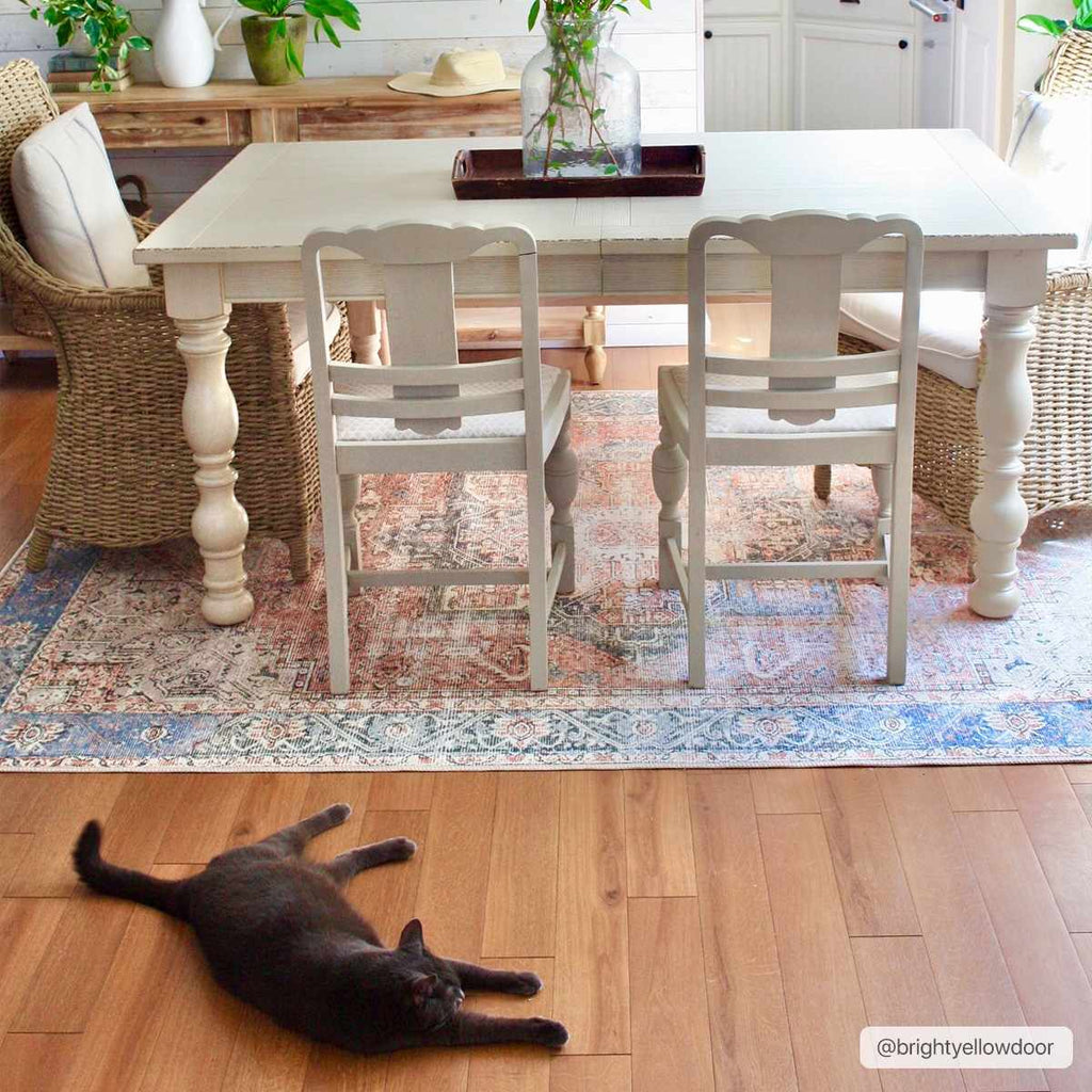 Hauteloom Rosman ROSM Black Machine Made Chenille-Polyester Rug