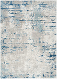 nourison quarry qua01 ivory grey blue rug