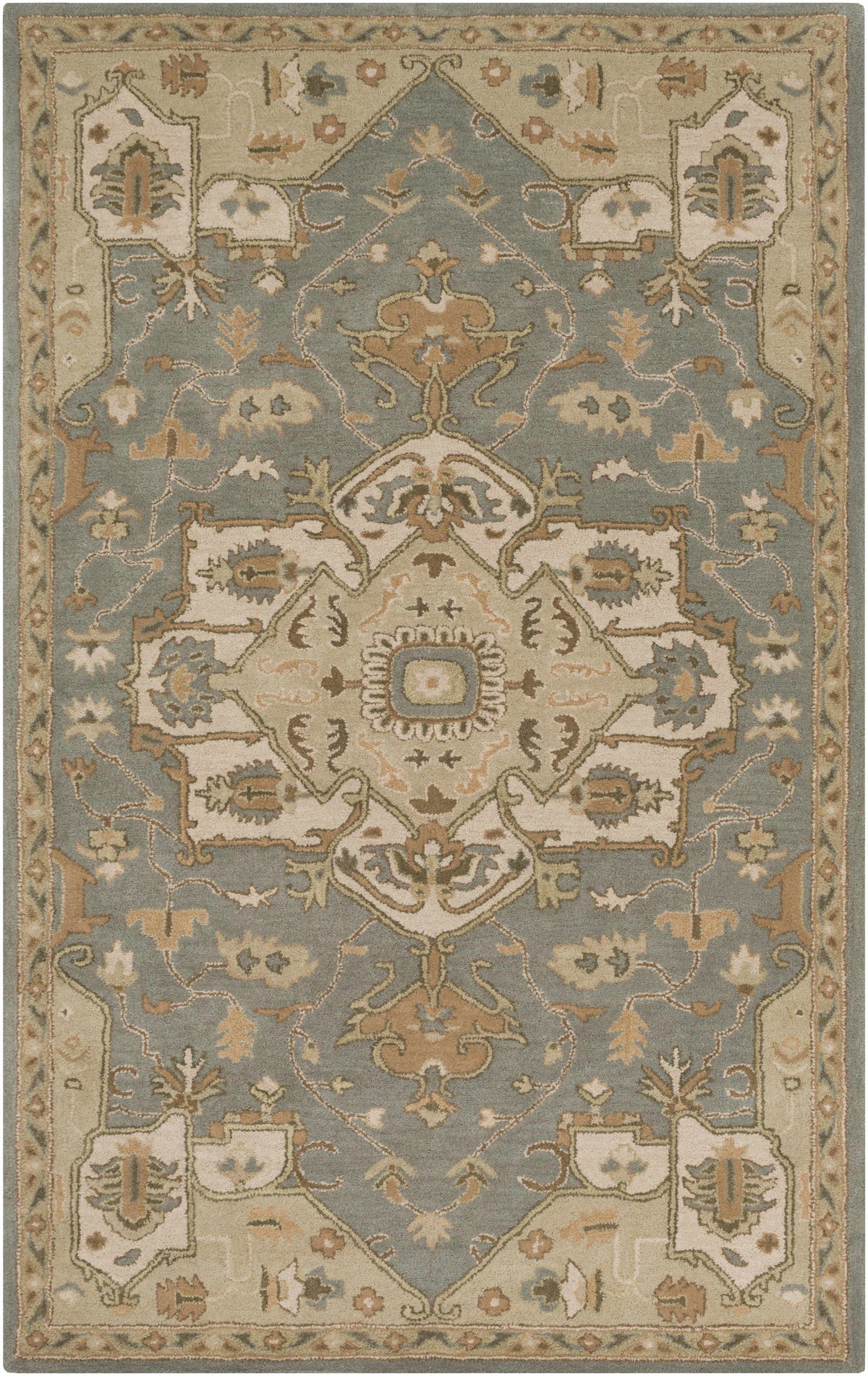 Hauteloom Broomfield BRM Sage Hand Tufted Wool Rug