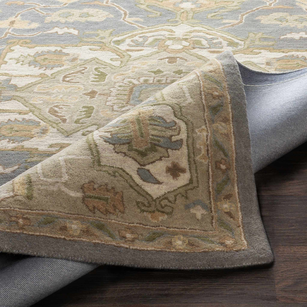 Hauteloom Broomfield BRM Sage Hand Tufted Wool Rug