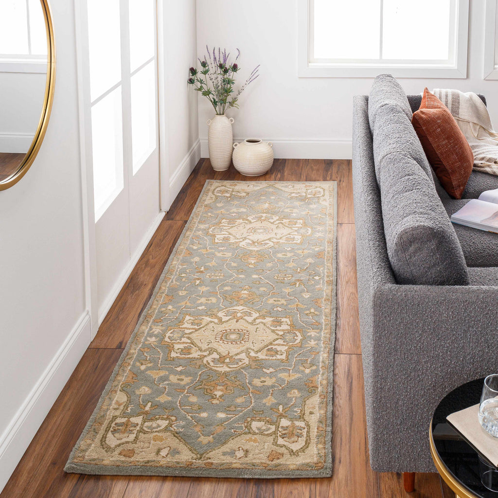 Hauteloom Broomfield BRM Sage Hand Tufted Wool Rug