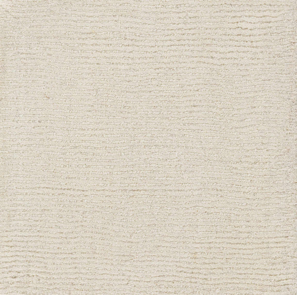 Hauteloom Brockton BROCK Beige Loom Knotted Wool Rug