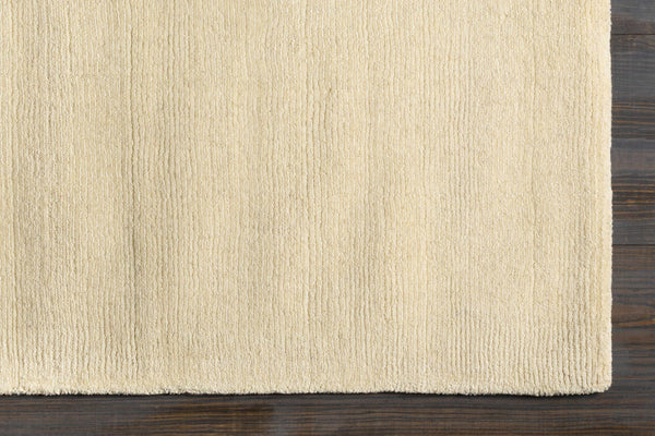 Hauteloom Brockton BROCK Beige Loom Knotted Wool Rug