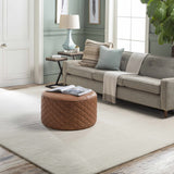 Hauteloom Brockton BROCK Beige Loom Knotted Wool Rug