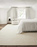 Hauteloom Brockton BROCK Beige Loom Knotted Wool Rug