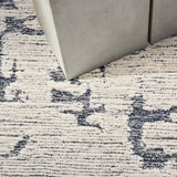 nourison ck009 sculptural scl01 blue rug