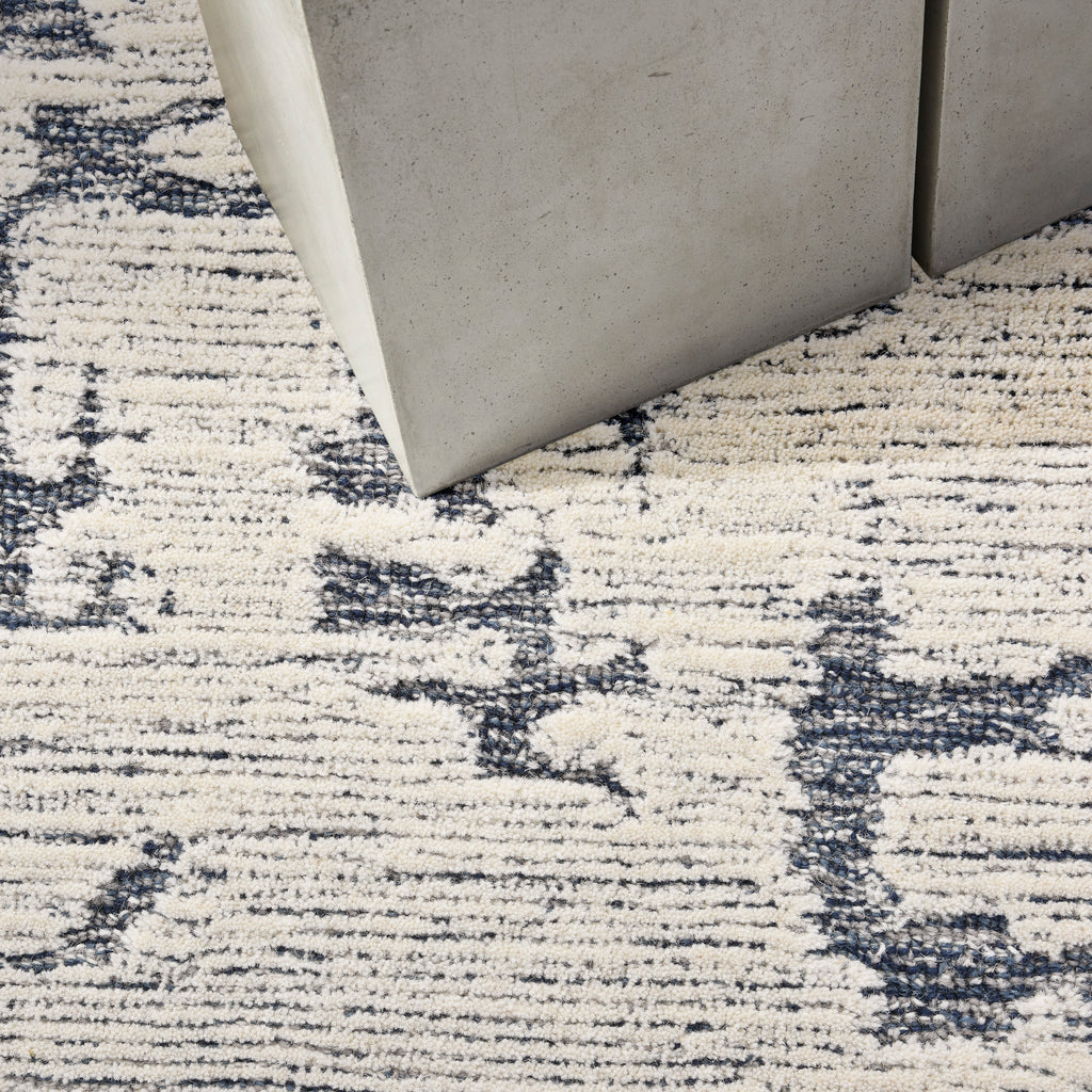 nourison ck009 sculptural scl01 blue rug