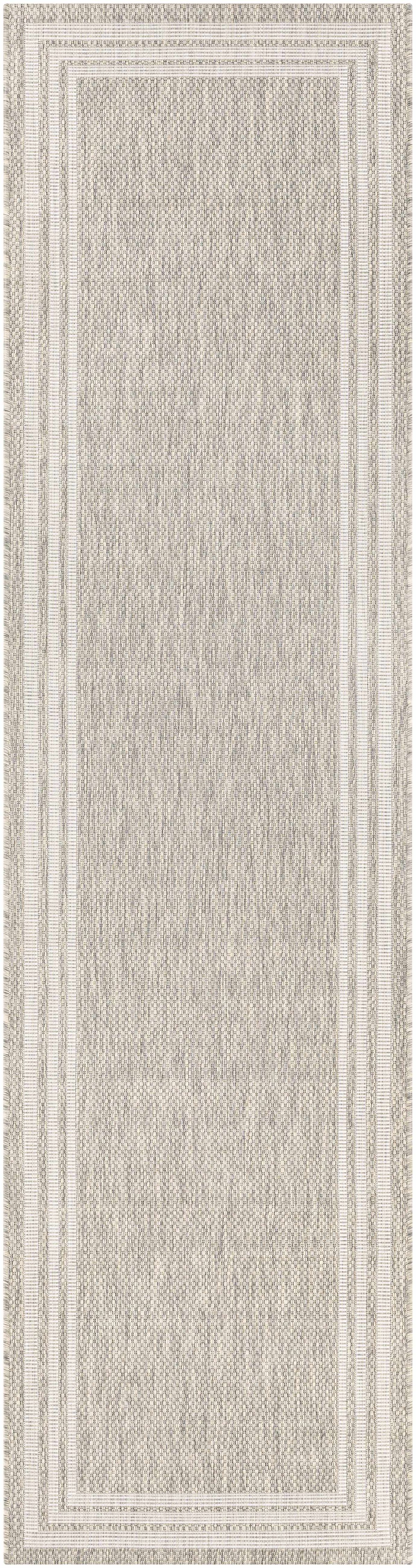 Hauteloom Burradoo BRRVC Gray Machine Made Polypropylene Rug