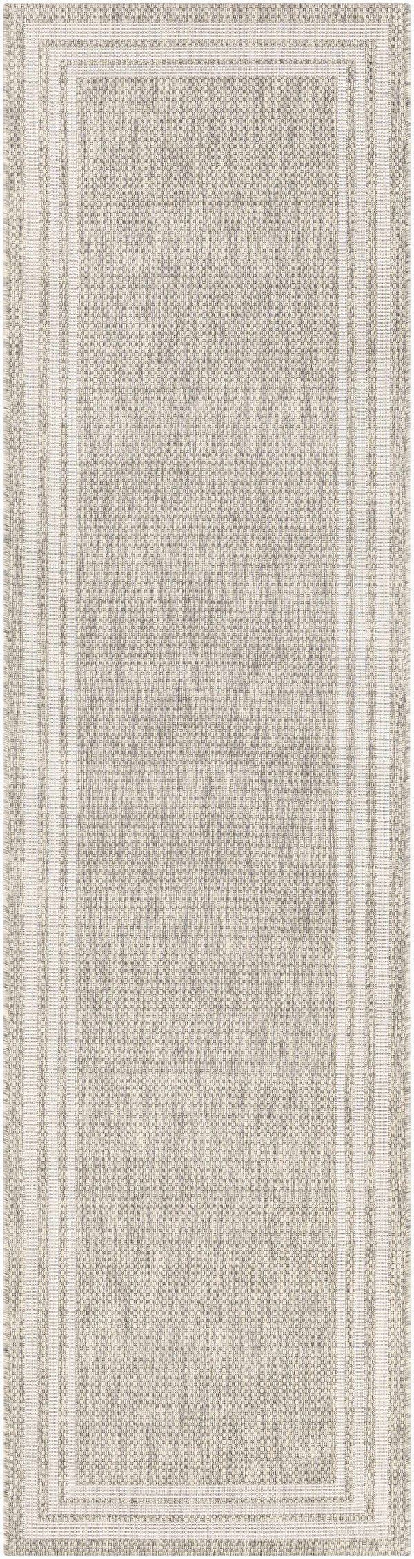 Hauteloom Burradoo BRRVC Gray Machine Made Polypropylene Rug