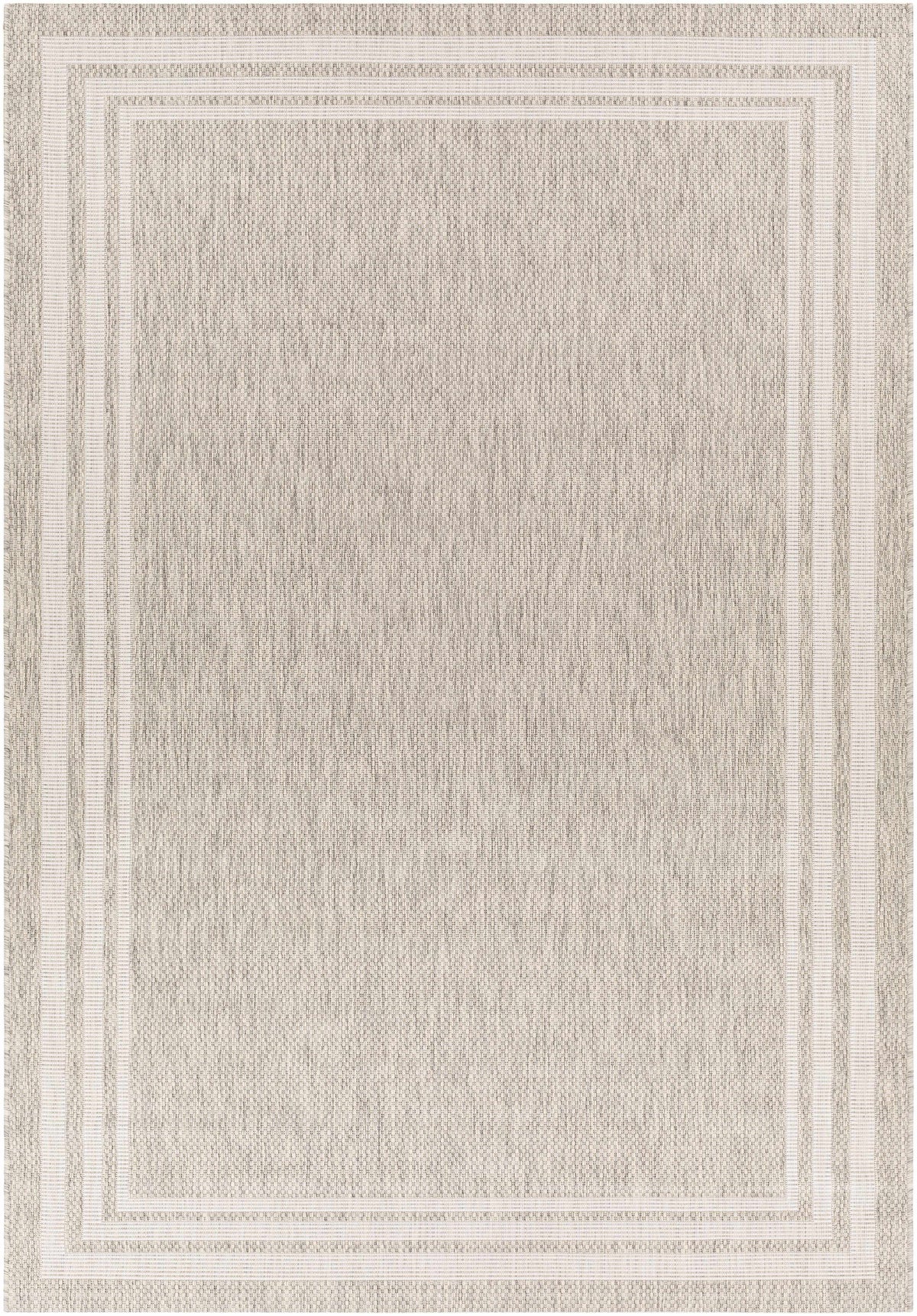 Hauteloom Burradoo BRRVC Gray Machine Made Polypropylene Rug