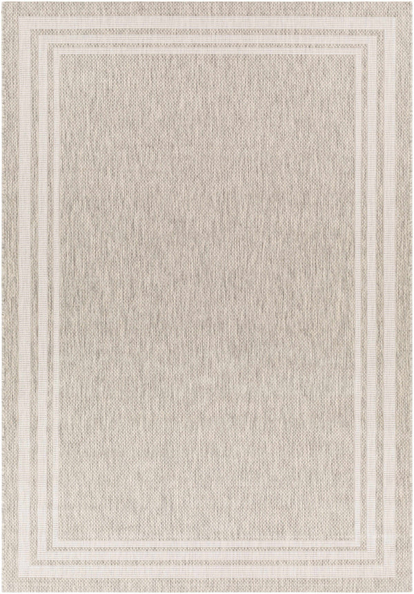 Hauteloom Burradoo BRRVC Gray Machine Made Polypropylene Rug