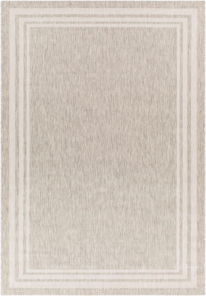 Hauteloom Burradoo BRRVC Gray Machine Made Polypropylene Rug