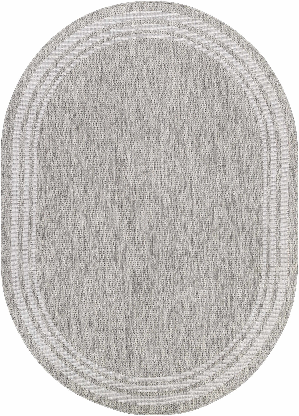 Hauteloom Burradoo BRRVC Gray Machine Made Polypropylene Rug
