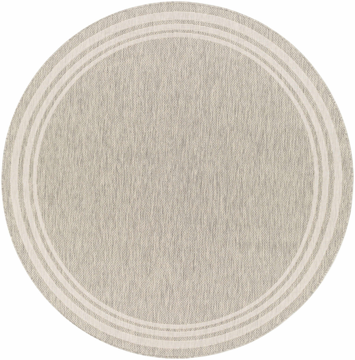 Hauteloom Burradoo BRRVC Gray Machine Made Polypropylene Rug