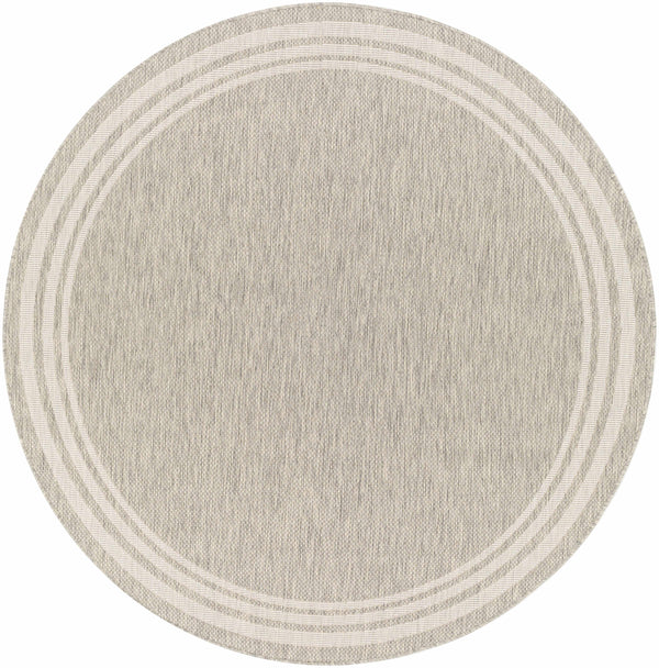 Hauteloom Burradoo BRRVC Gray Machine Made Polypropylene Rug