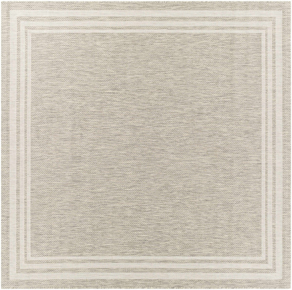 Hauteloom Burradoo BRRVC Gray Machine Made Polypropylene Rug