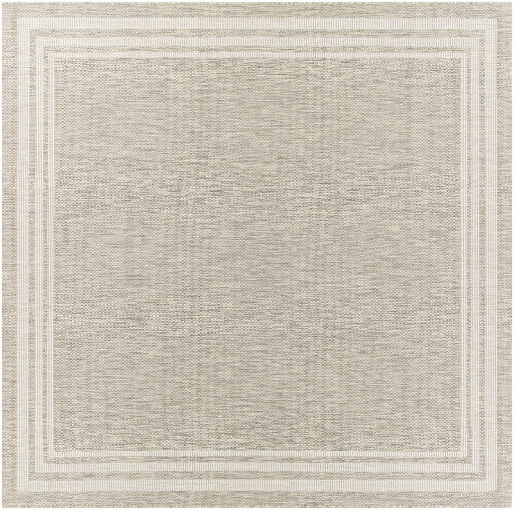 Hauteloom Burradoo BRRVC Gray Machine Made Polypropylene Rug
