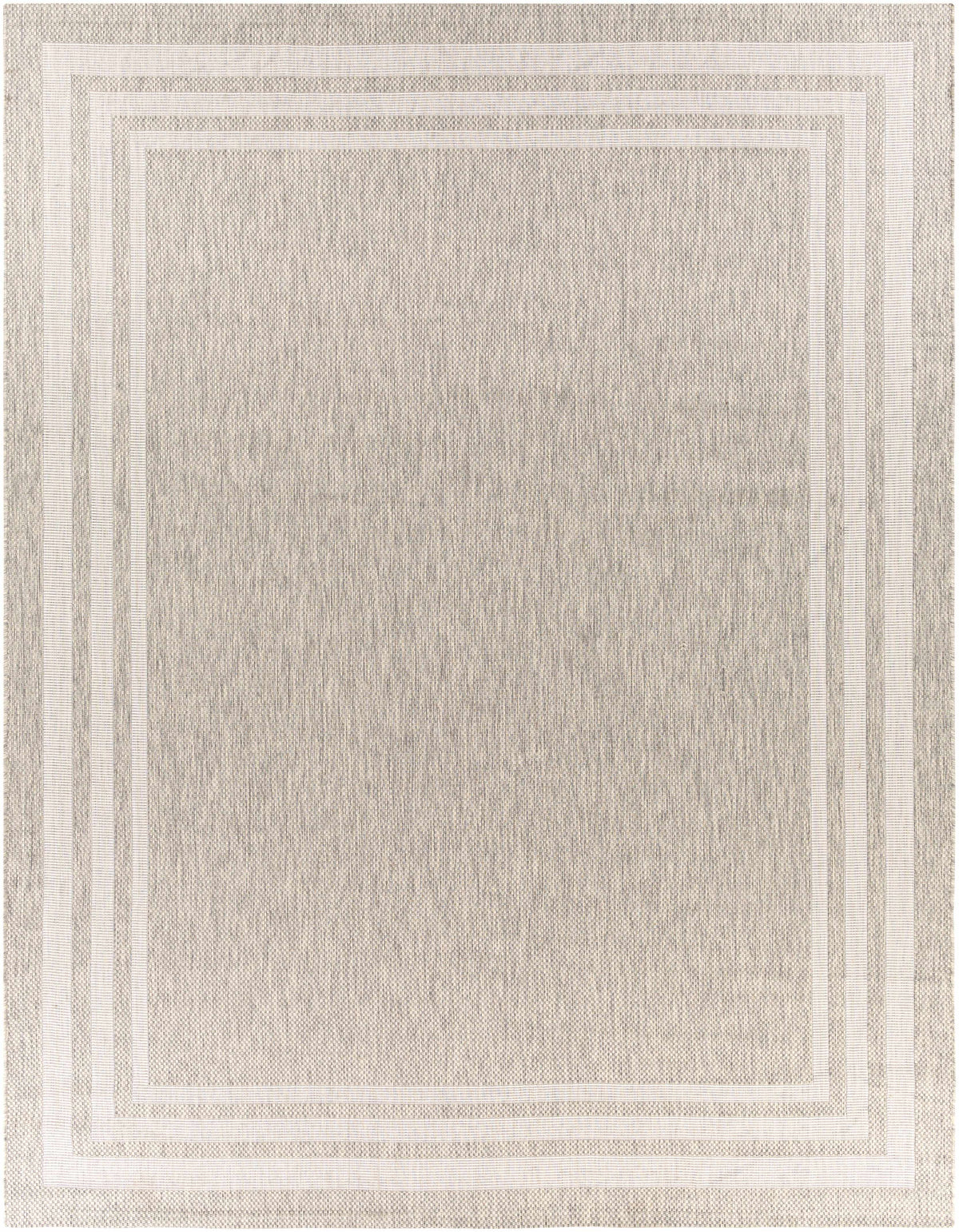 Hauteloom Burradoo BRRVC Gray Machine Made Polypropylene Rug
