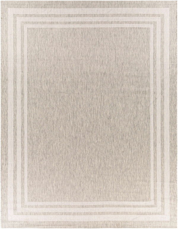 Hauteloom Burradoo BRRVC Gray Machine Made Polypropylene Rug