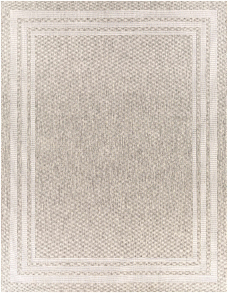 Hauteloom Burradoo BRRVC Gray Machine Made Polypropylene Rug