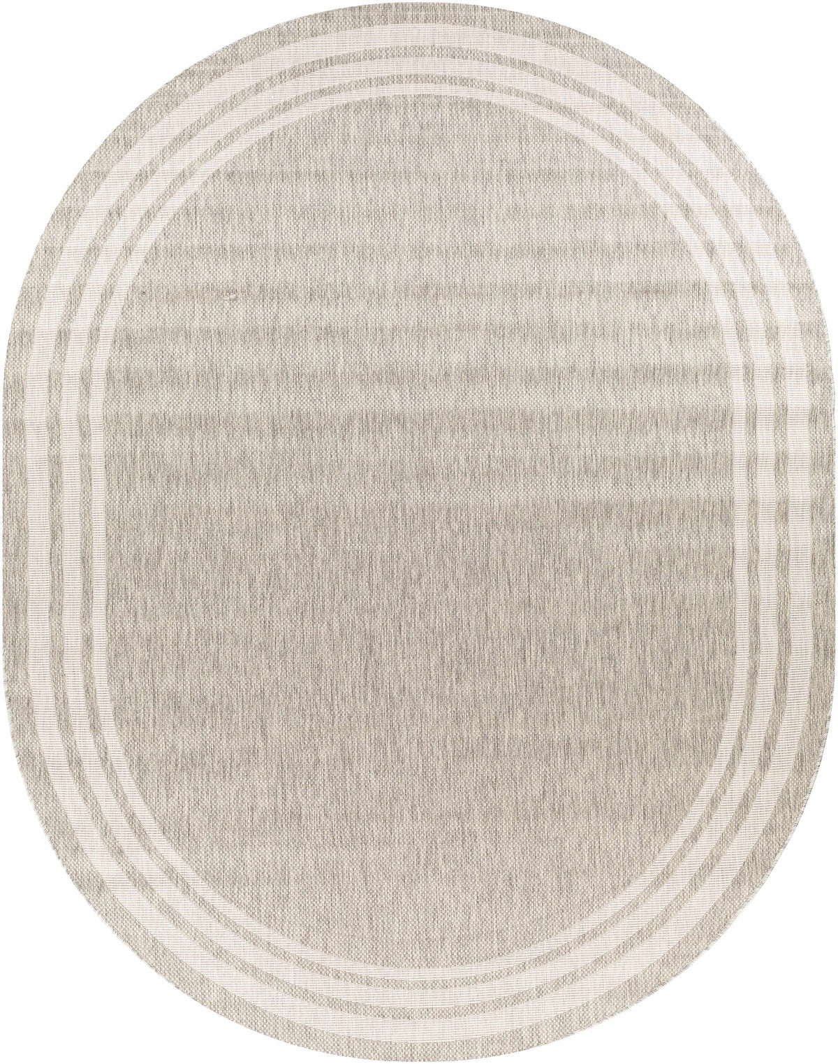 Hauteloom Burradoo BRRVC Gray Machine Made Polypropylene Rug