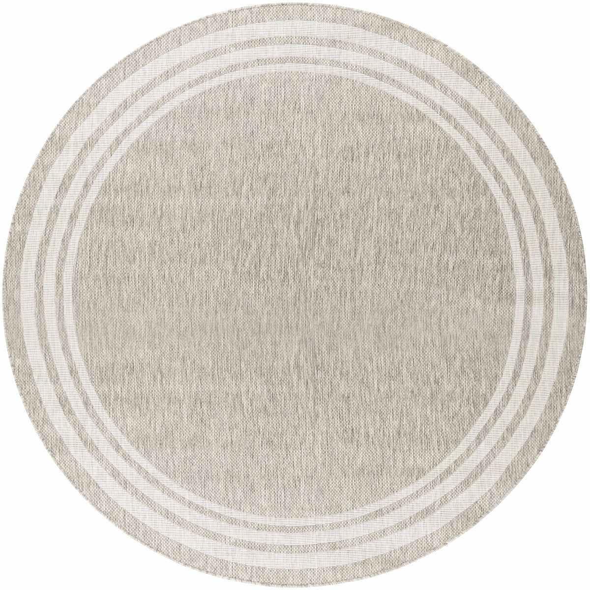 Hauteloom Burradoo BRRVC Gray Machine Made Polypropylene Rug