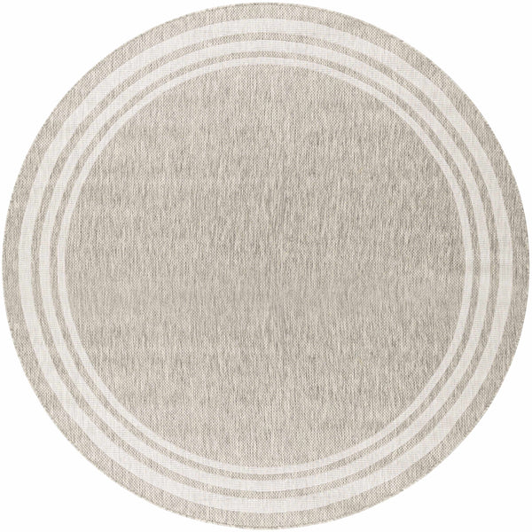 Hauteloom Burradoo BRRVC Gray Machine Made Polypropylene Rug