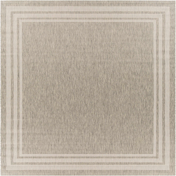 Hauteloom Burradoo BRRVC Gray Machine Made Polypropylene Rug