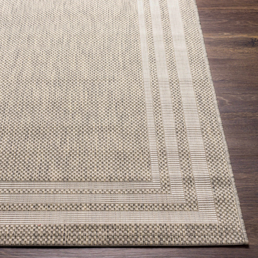 Hauteloom Burradoo BRRVC Gray Machine Made Polypropylene Rug