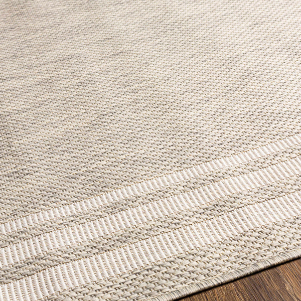 Hauteloom Burradoo BRRVC Gray Machine Made Polypropylene Rug