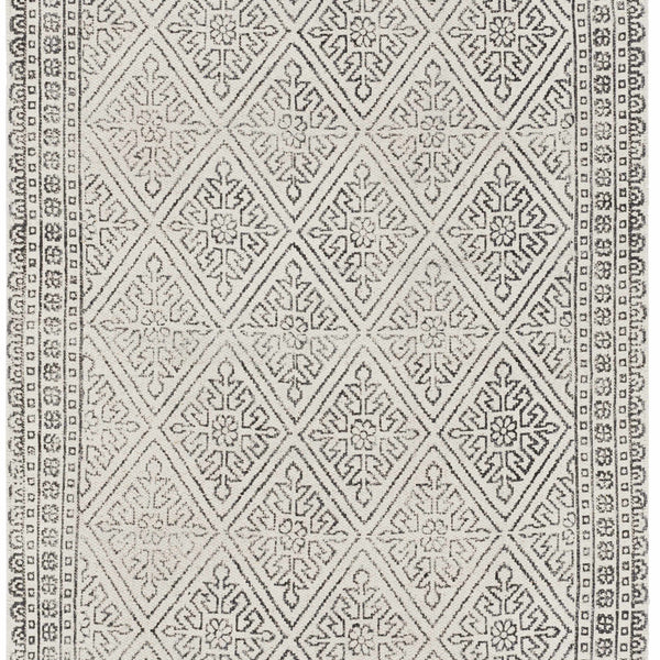 Hauteloom Brushton BRSH Black Woven/Flatwoven Cotton Rug