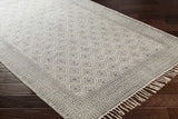 Hauteloom Brushton BRSH Black Woven/Flatwoven Cotton Rug