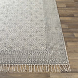 Hauteloom Brushton BRSH Black Woven/Flatwoven Cotton Rug