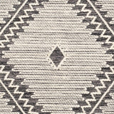 Hauteloom Brownhills BRWNH Black Woven/Flatwoven Cotton Rug