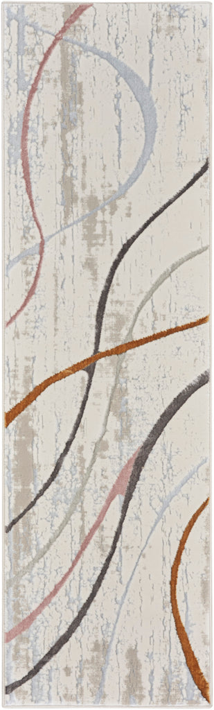 nourison glitz glz01 ivory multi rug