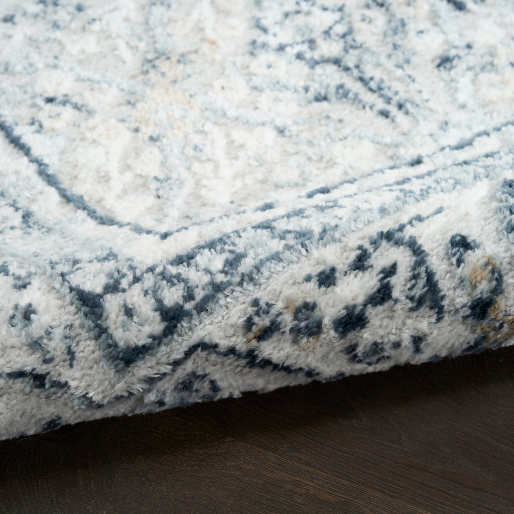 nourison dekor dek03 grey navy rug