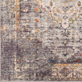 Hauteloom Basiad BSD Dark Purple Machine Made Polyester Rug