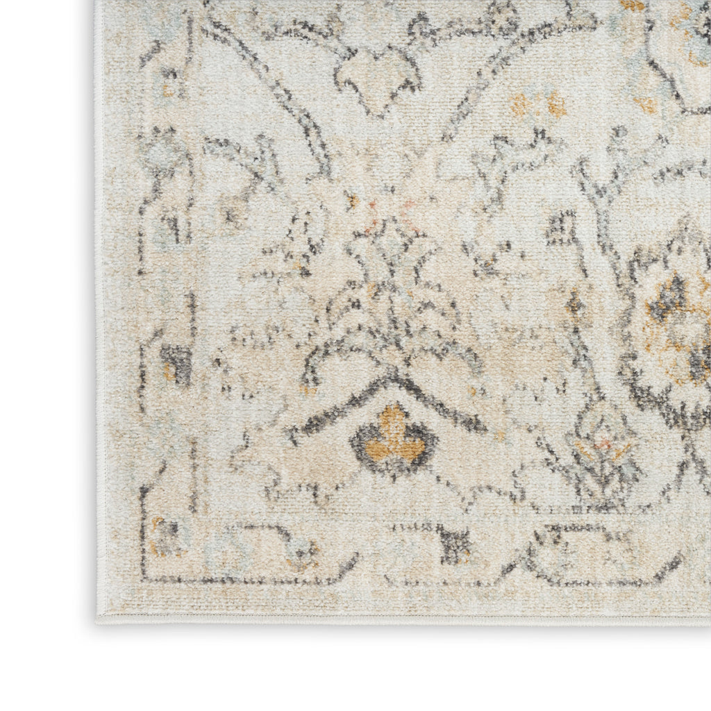 nourison oushak home ous01 grey rug