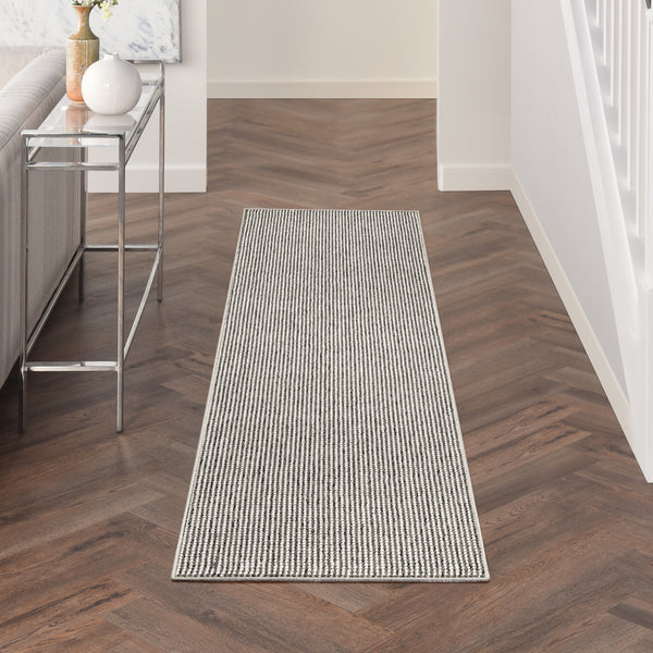 nourison natural texture ntx01 ivory grey rug