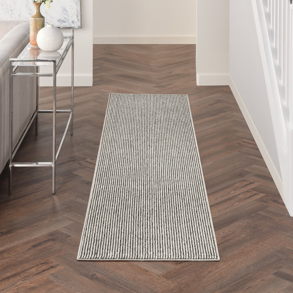 nourison natural texture ntx01 ivory grey rug