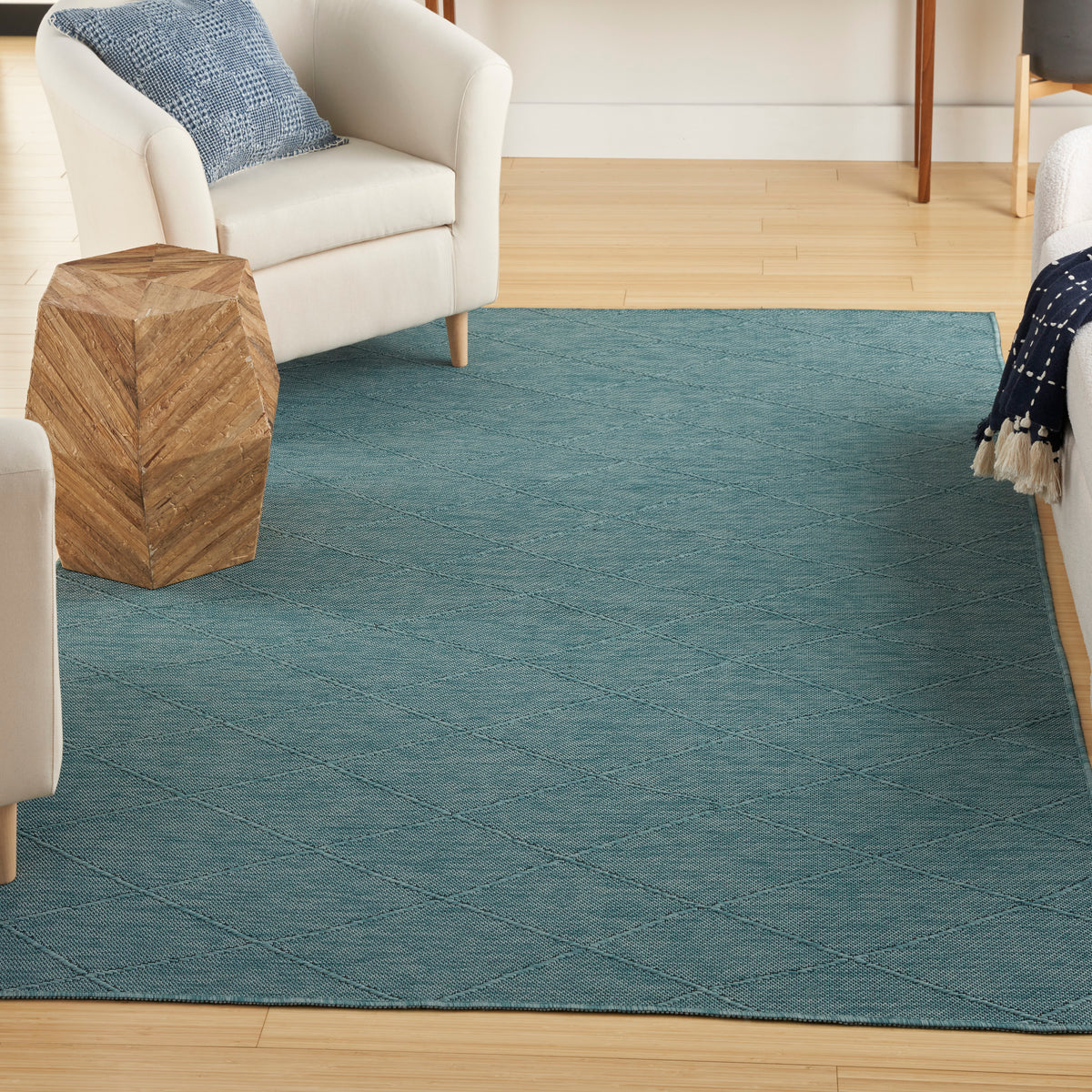 nourison washable solutions wsl01 aqua rug