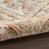 nourison sahar shr01 rust rug