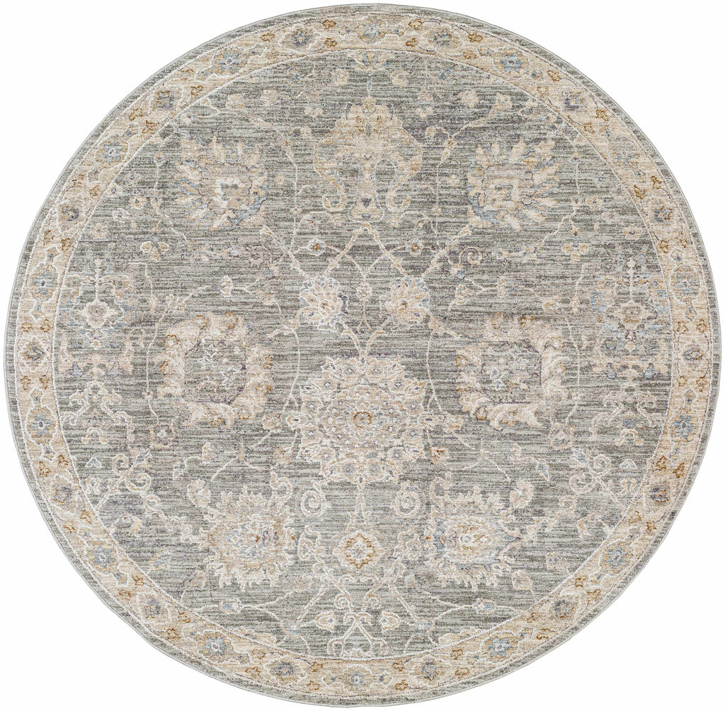 Hauteloom Monterey BTHAY Light Gray Machine Made Polyester Rug