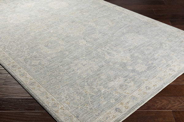 Hauteloom Monterey BTHAY Light Gray Machine Made Polyester Rug