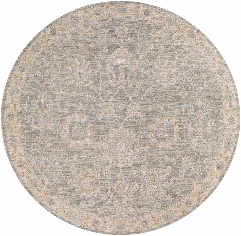 Hauteloom Monterey BTHAY Light Gray Machine Made Polyester Rug