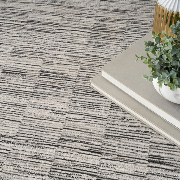 nourison desire dsr02 charcoal grey rug