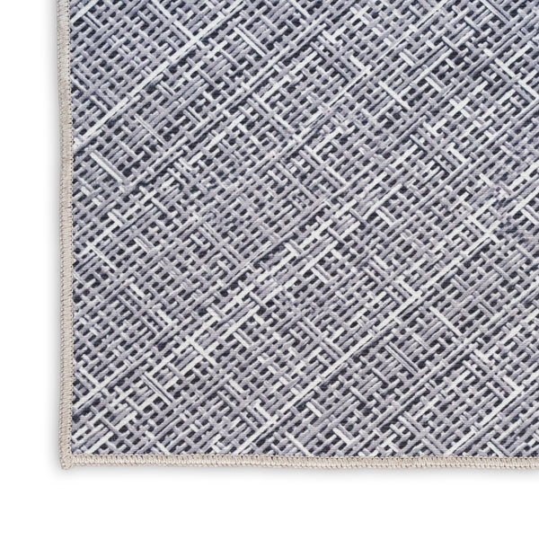 nourison nourison washables nwb08 grey rug